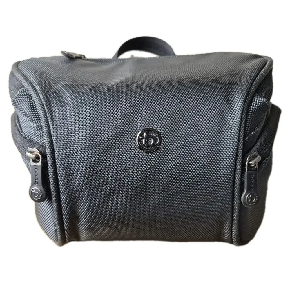 booq Python Camera Bag Heavy Duty Nylon Gray Padded Messenger Shoulder Case